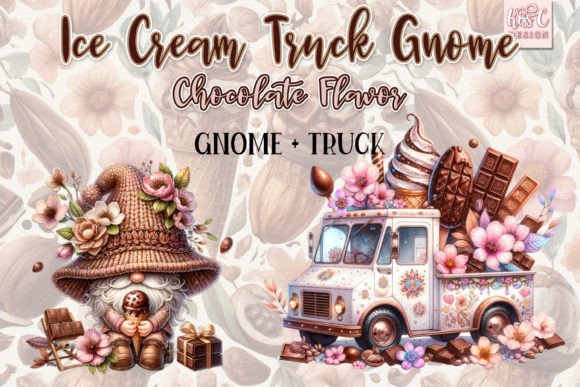 Download Ice Cream Truck Gnome Kit Chocolate - Premium Bundle