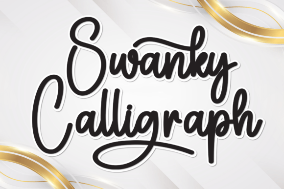 Download Swanky Calligraph - Swanky Collection
